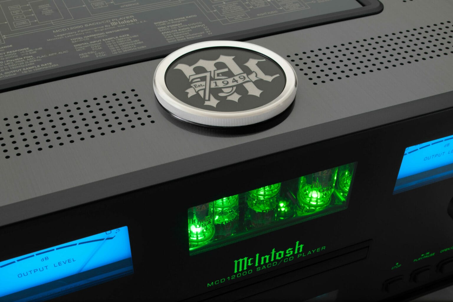 Đầu McIntosh MCD12000 CD Player / DAC 75th Anniversary