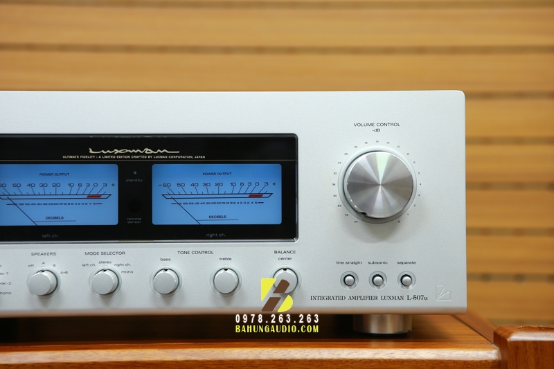 Amply Luxman L507U tuyển chọn