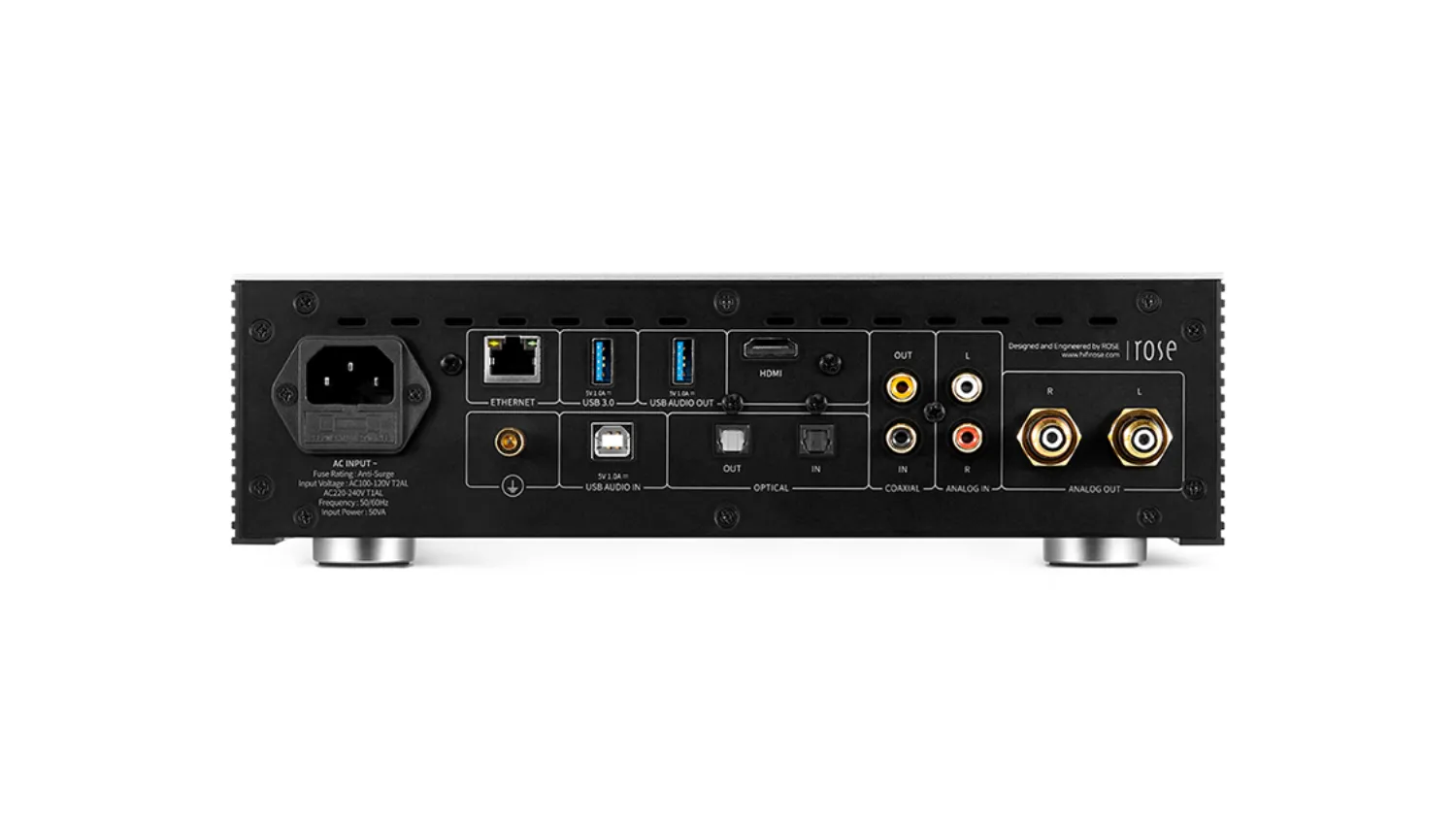 Đầu Music Server HiFi Rose RS250A