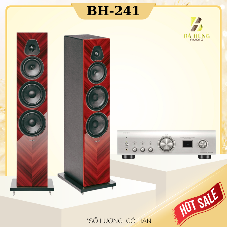 Loa Sonus Faber Lumina V Amator + Amply Denon PMA 1700NE