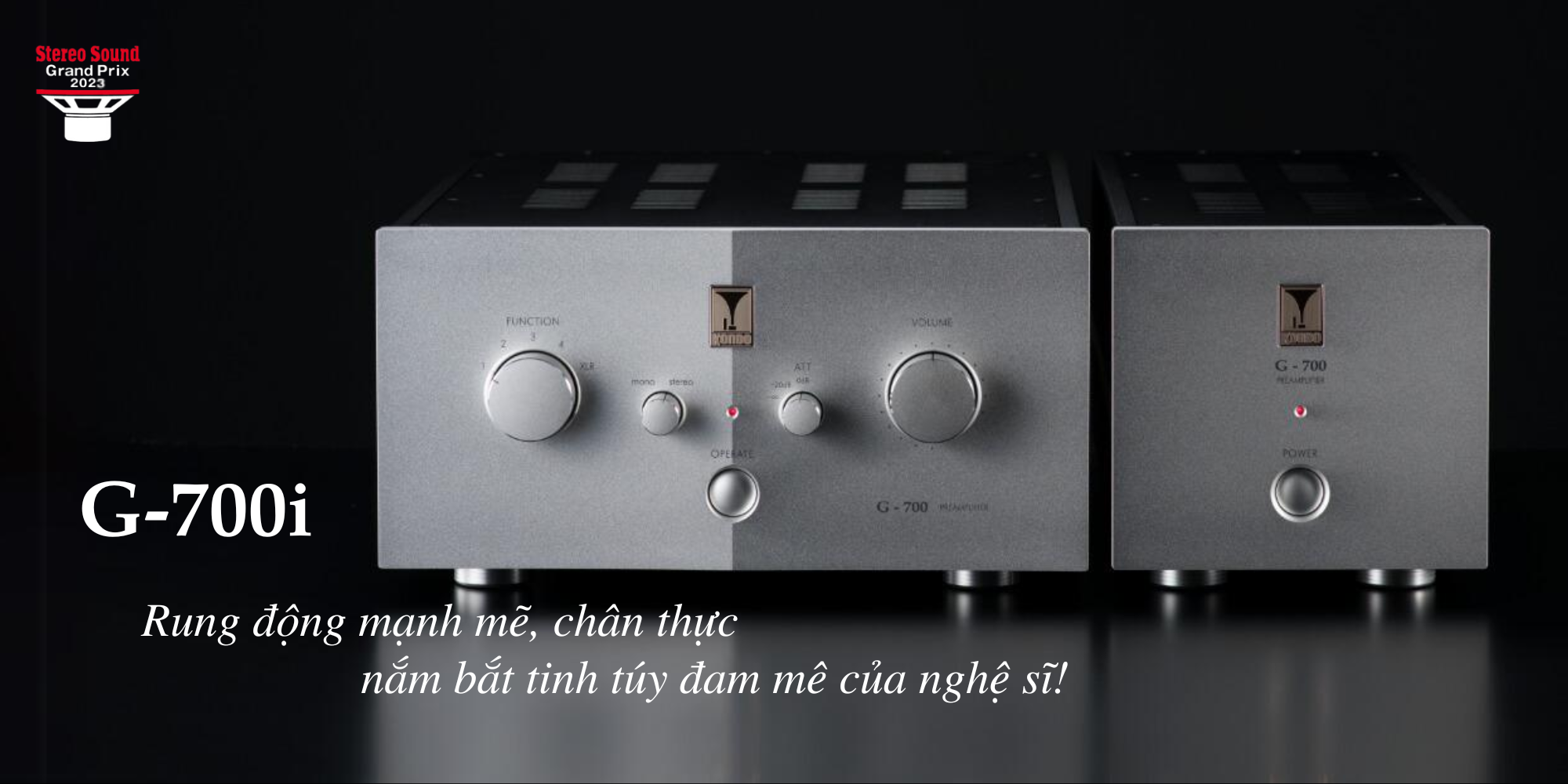 Pre Amply Kondo Audio Note G-700i