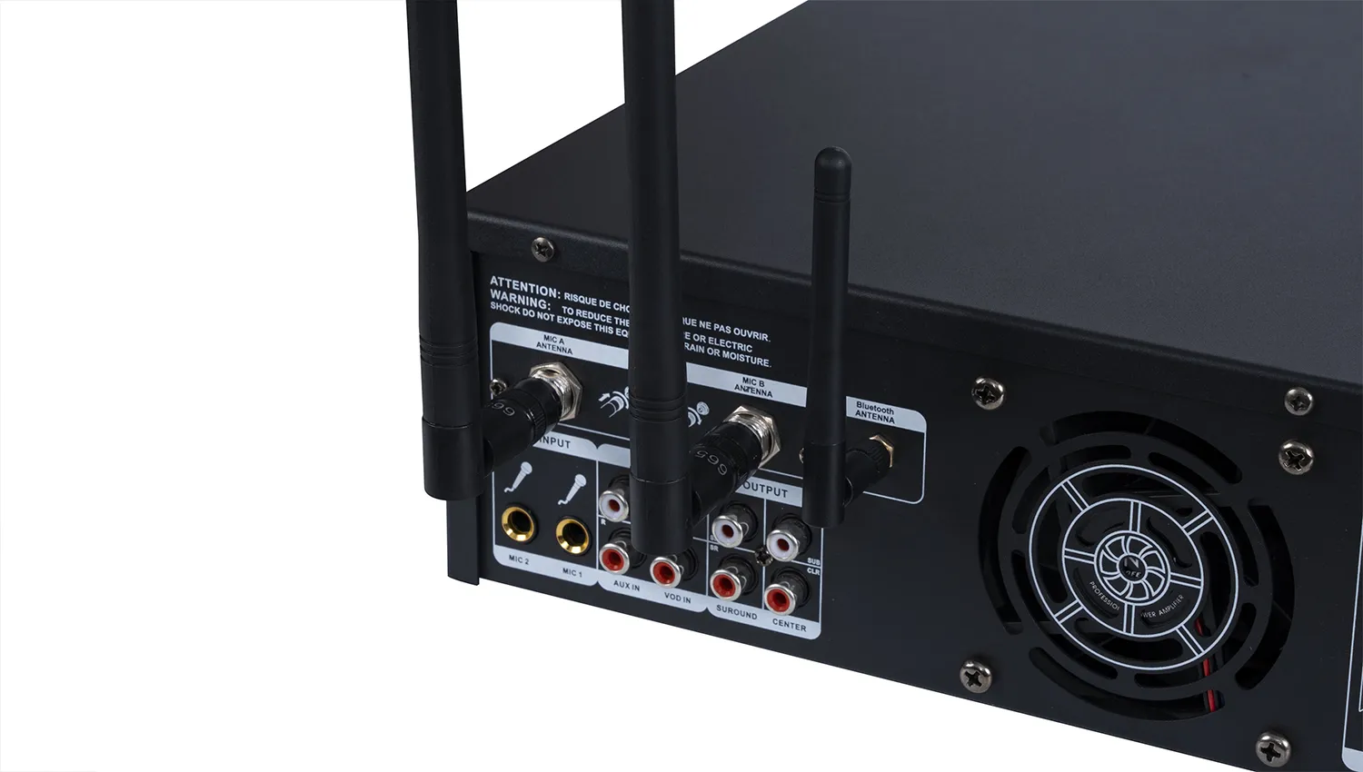 Amply Liền Micro Denon Pro DP-N1600 (2 kênh, Class AB, 550W/CH )
