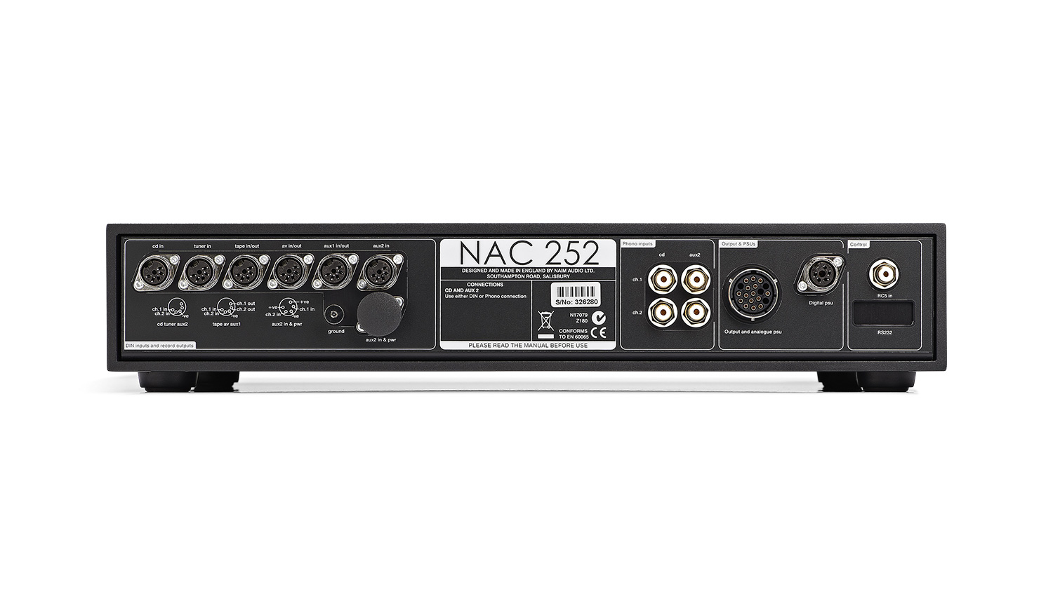 Pre-Amplifier Naim Classic NAC 252