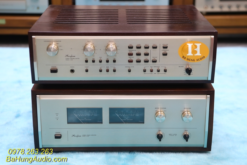 Pre Pow Accuphase C230 Accuphase P260 đẹp xuất sắc