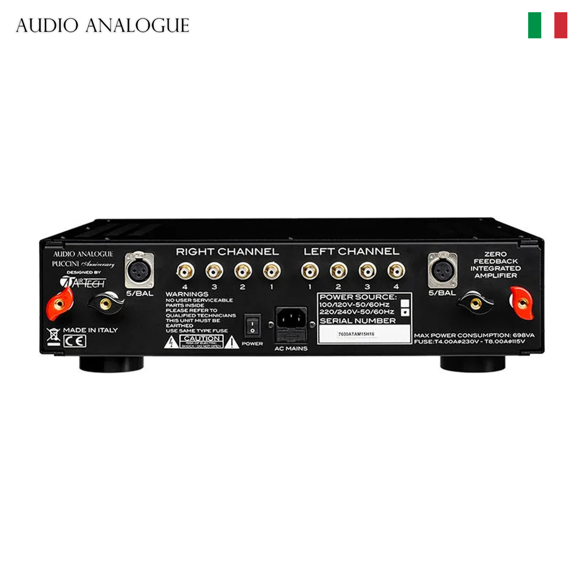 Amply Tích Hợp Audio Analogue Puccini Anniversary