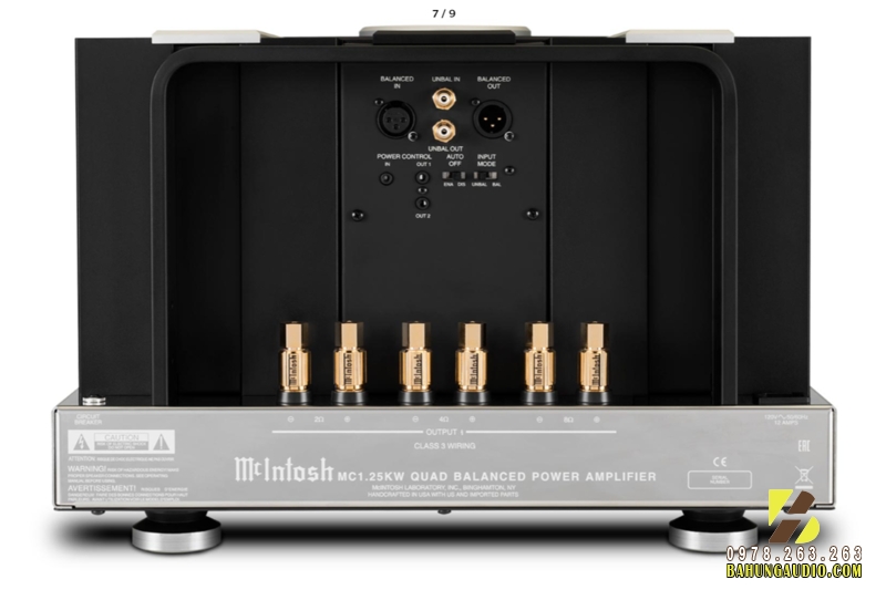 Monoblock Power Amplifier McIntosh MC1.25KW  75th Anniversary