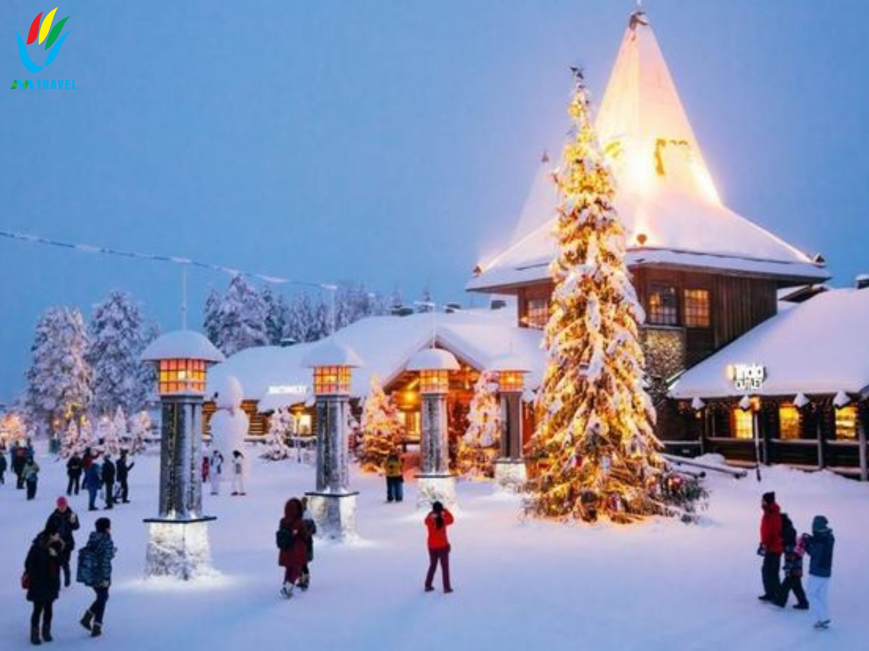 Tour Thăm Làng Ông Già Noel Mùa Giáng Sinh khởi hành 2023