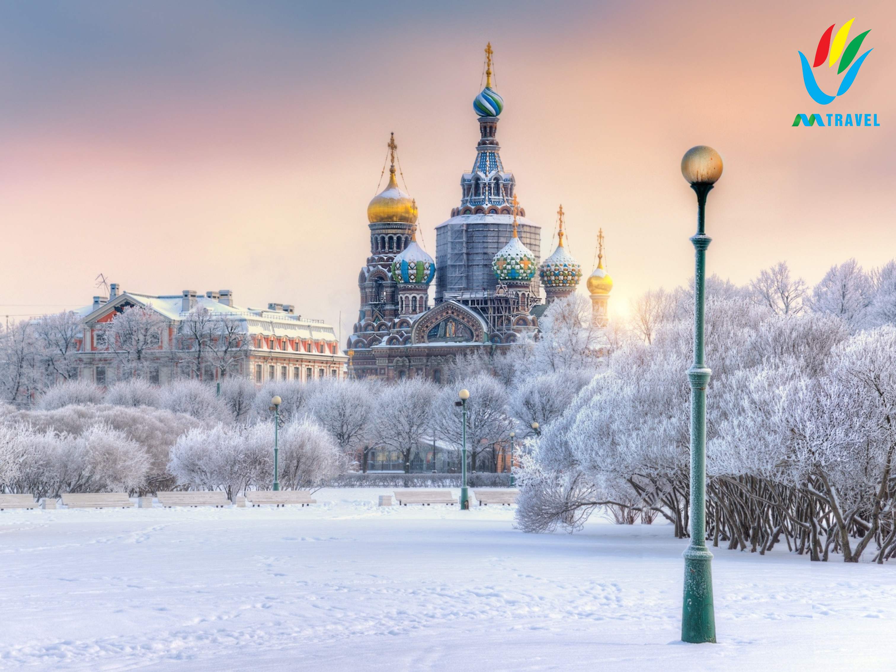 TOUR NGA:HÀ NỘI/SÀI GÒN – SAINT PETERSBURG – MOSCOW- DU XUÂN 2024