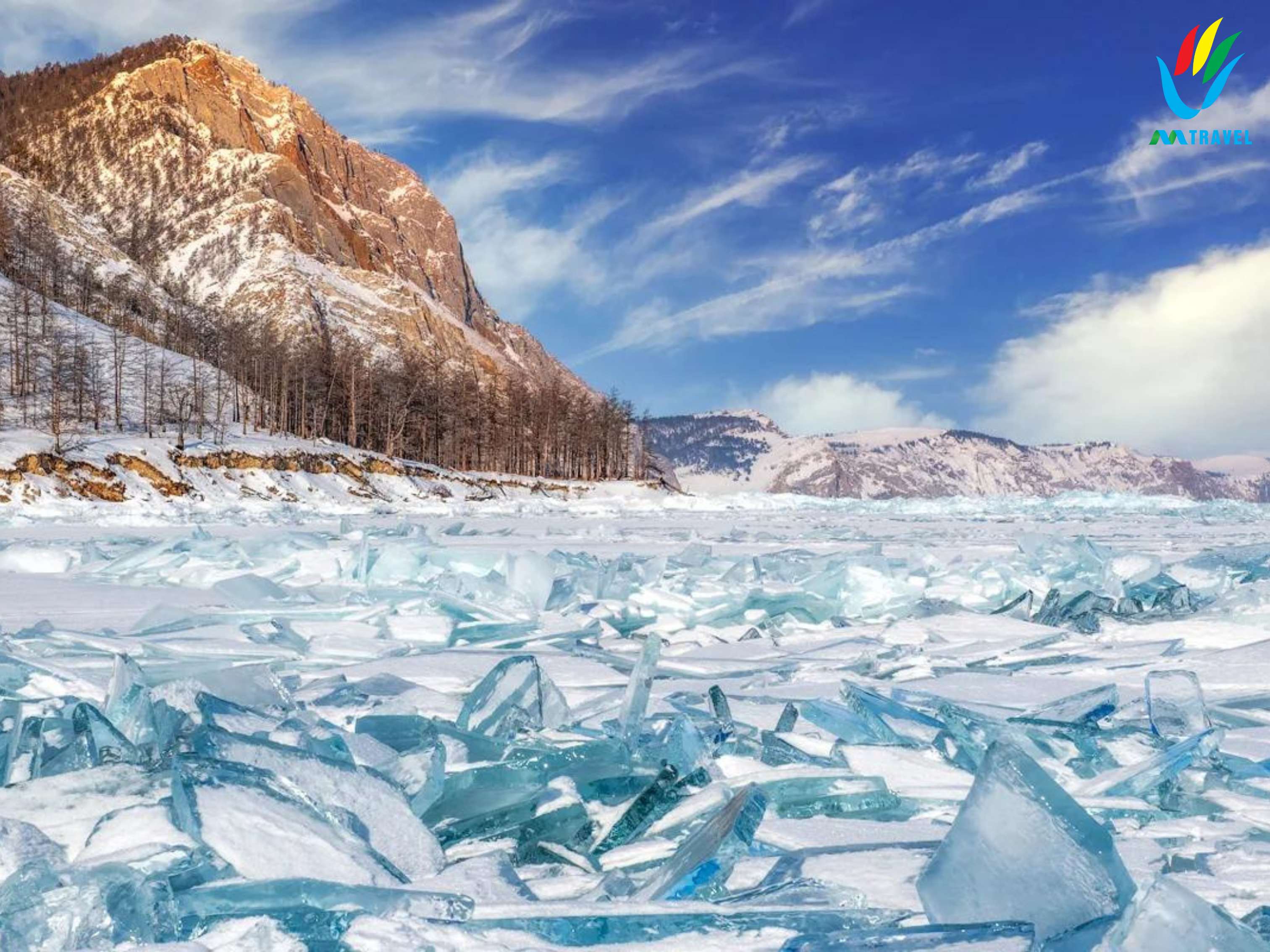 Tour Hồ Baikal Mùa Băng Xanh 2024