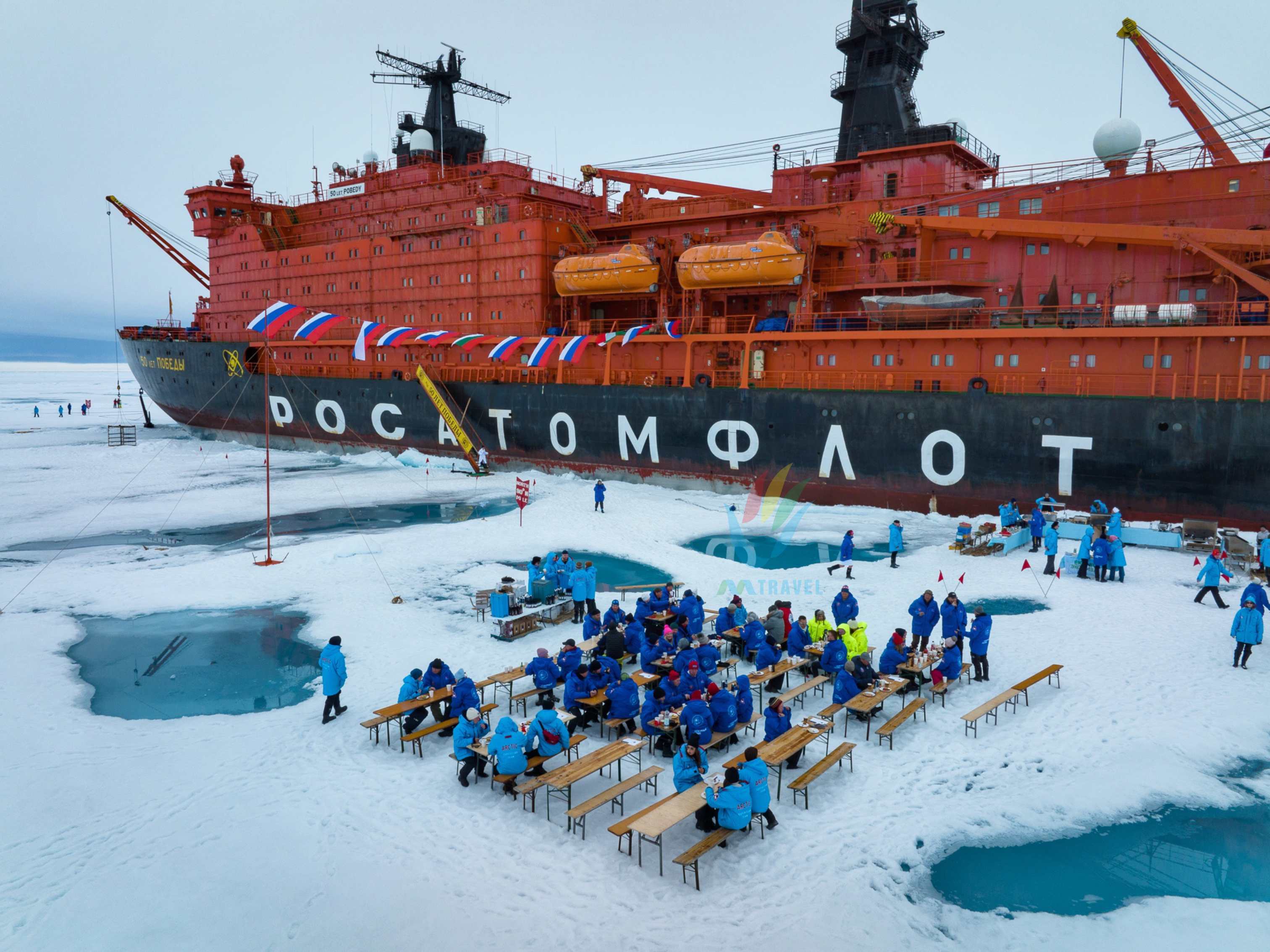 Tour Độc: Thám Hiểm Bắc Cực đến Vĩ tuyến 90 độ N 2024