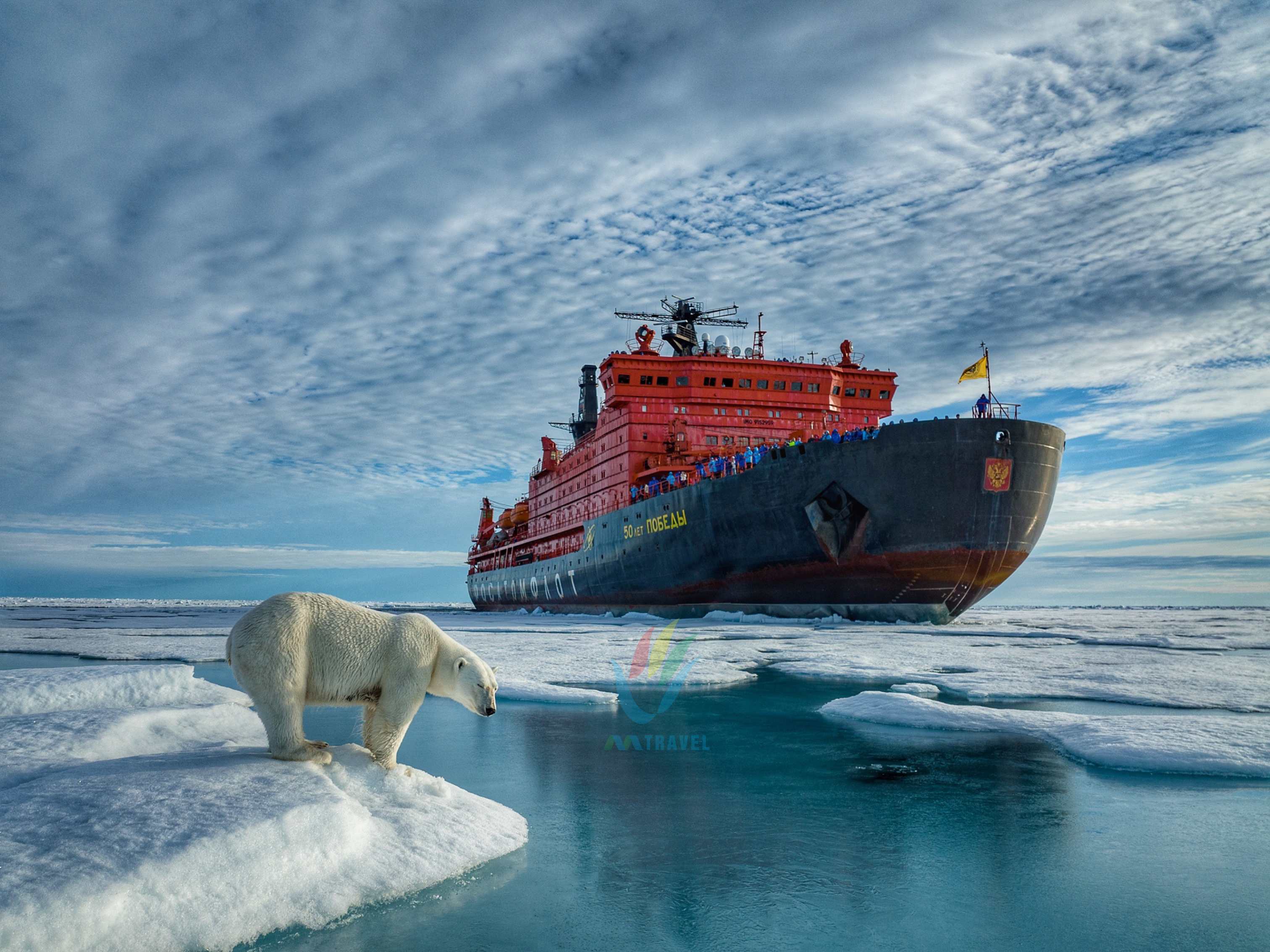 Tour Độc: Thám Hiểm Bắc Cực đến Vĩ tuyến 90 độ N 2024