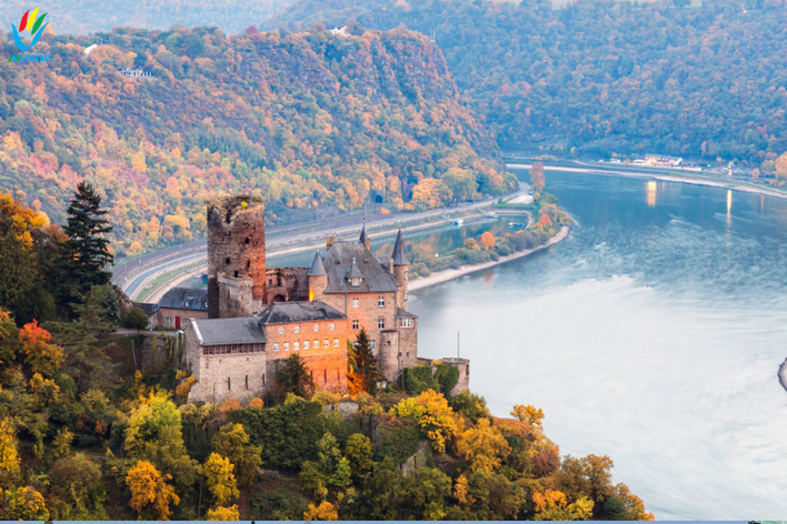 Tour Du Thuyền Sông Rhine: Amsterdam- Koln - Koblenz – Boppard - Rüdesheim - Speyer - Strasbourg – Basel 10n9d kh 27_8_22