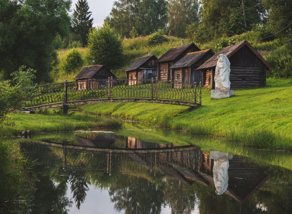 Красивые Фото Русских Деревень