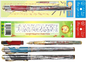 Bút mài thầy Ánh 022 - thanh đậm