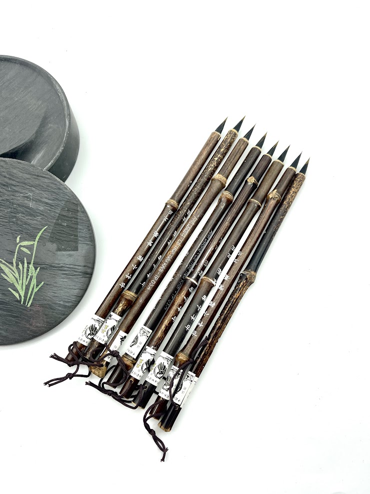 TP03.4 Cổ trúc Tiểu Khải (bút thư pháp Tử hào)