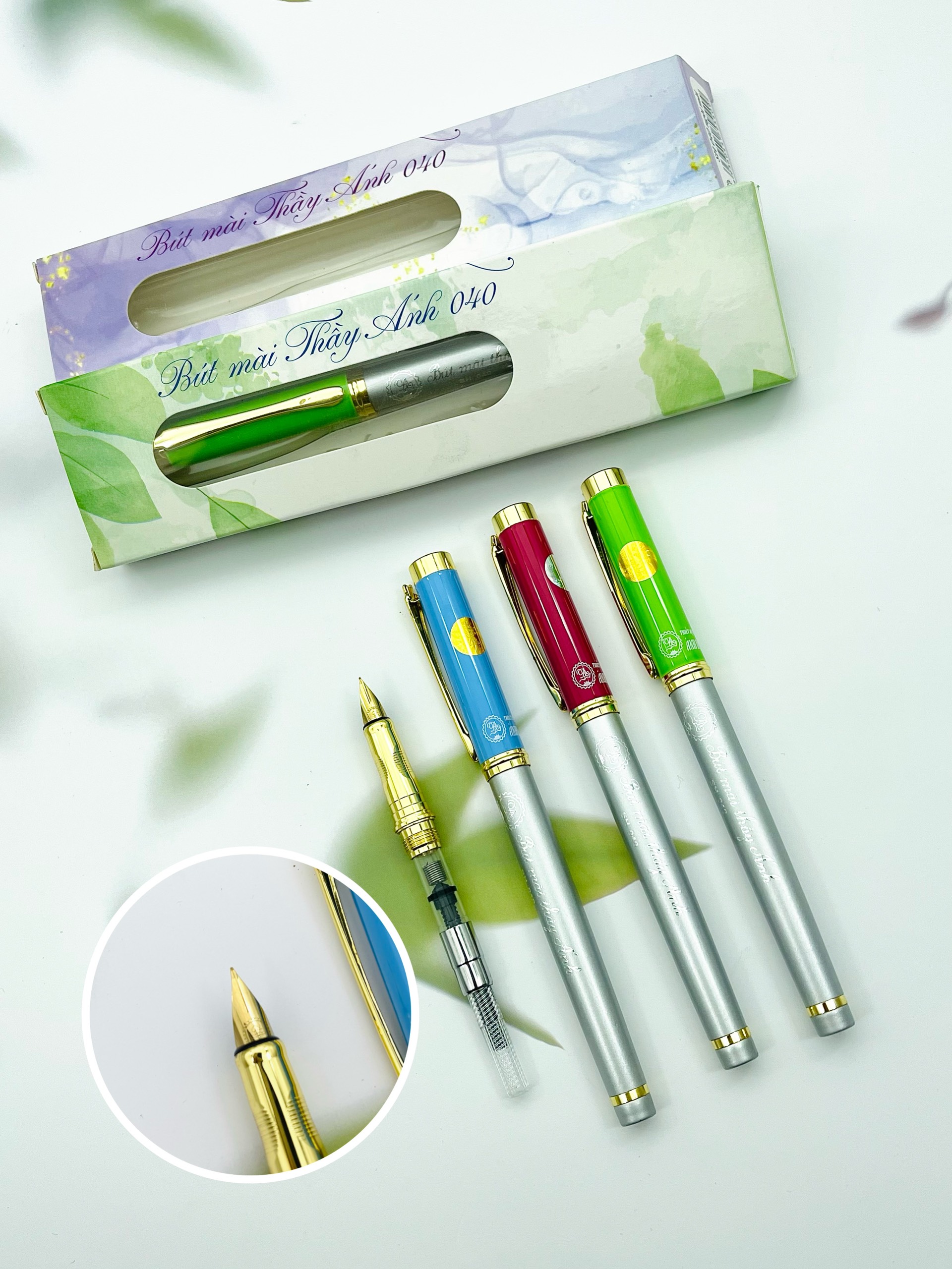 Bút mài thầy Ánh 040 - thanh đậm