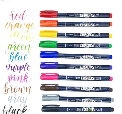 Bút lông Fudenosuke, ngòi cứng WS-BH10C (brush)