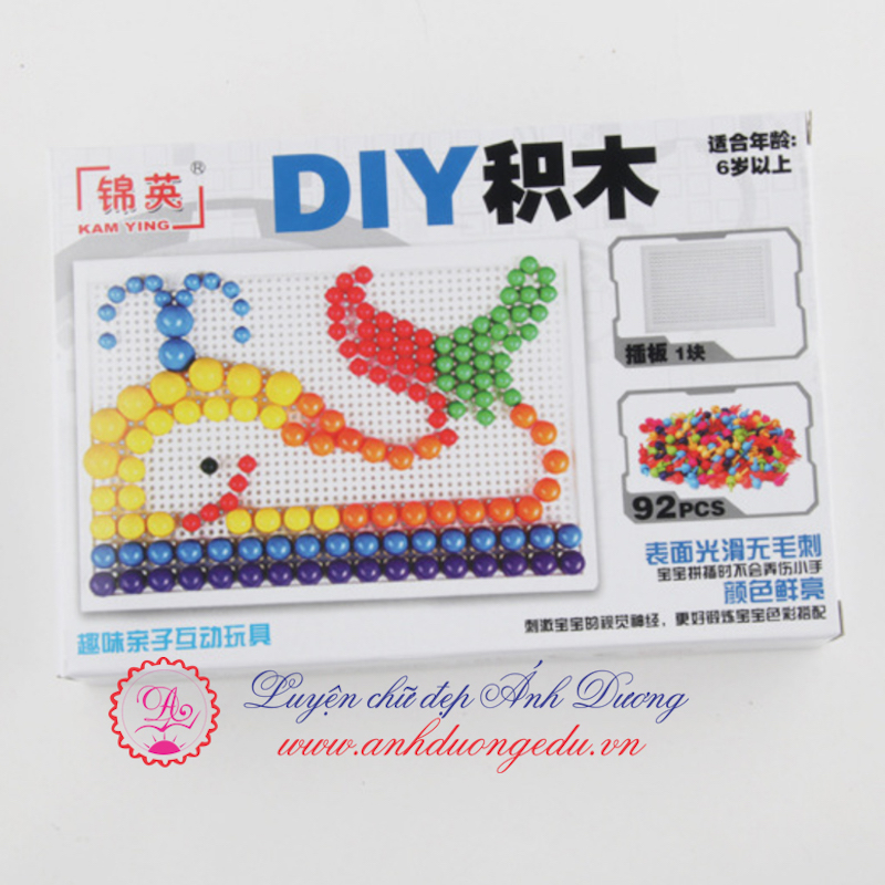 Đồ chơi trí tuệ trồng nấm DIY 92 chi tiết