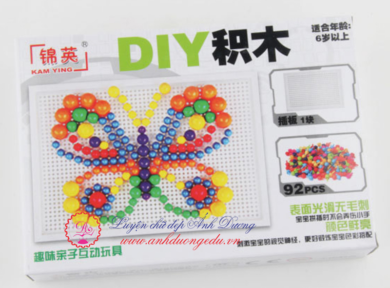 Đồ chơi trí tuệ trồng nấm DIY 92 chi tiết