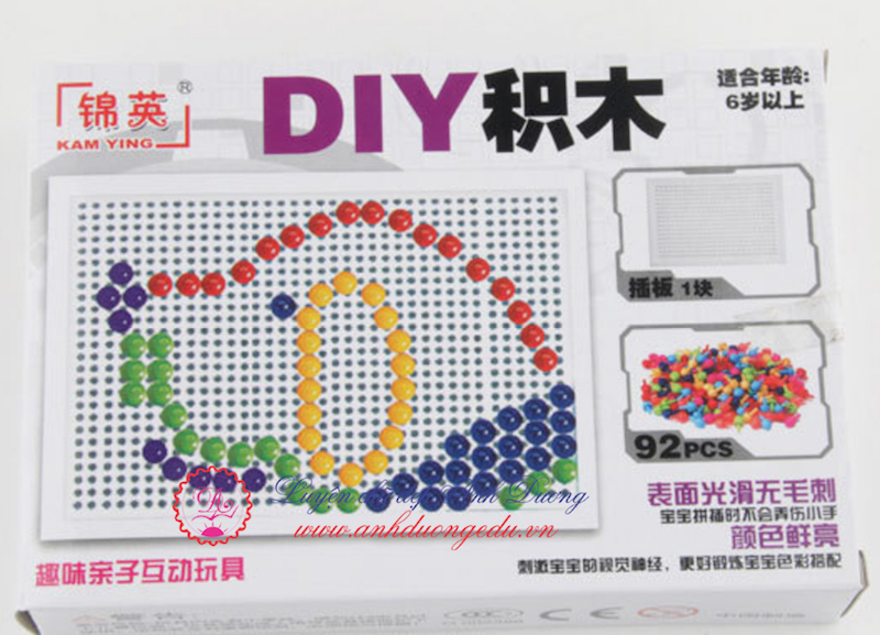 Đồ chơi trí tuệ trồng nấm DIY 92 chi tiết