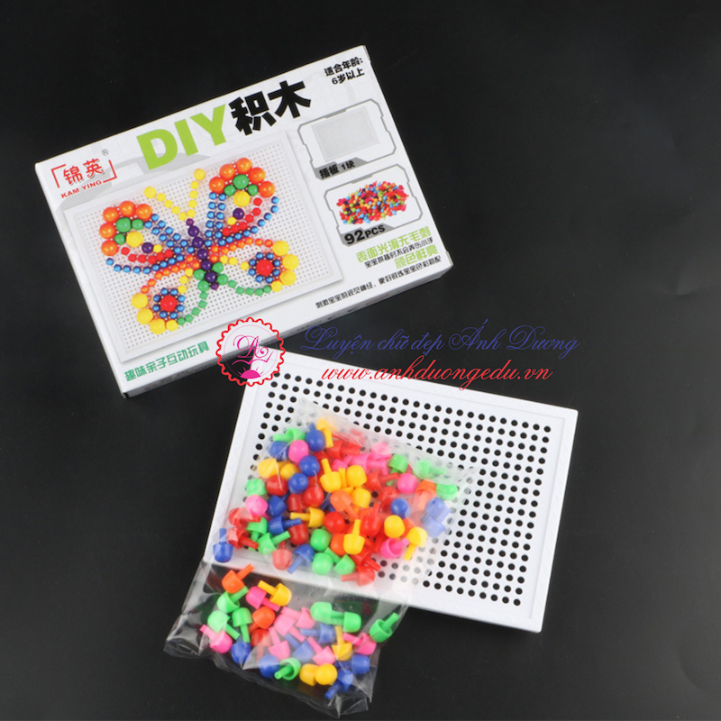 Đồ chơi trí tuệ trồng nấm DIY 92 chi tiết