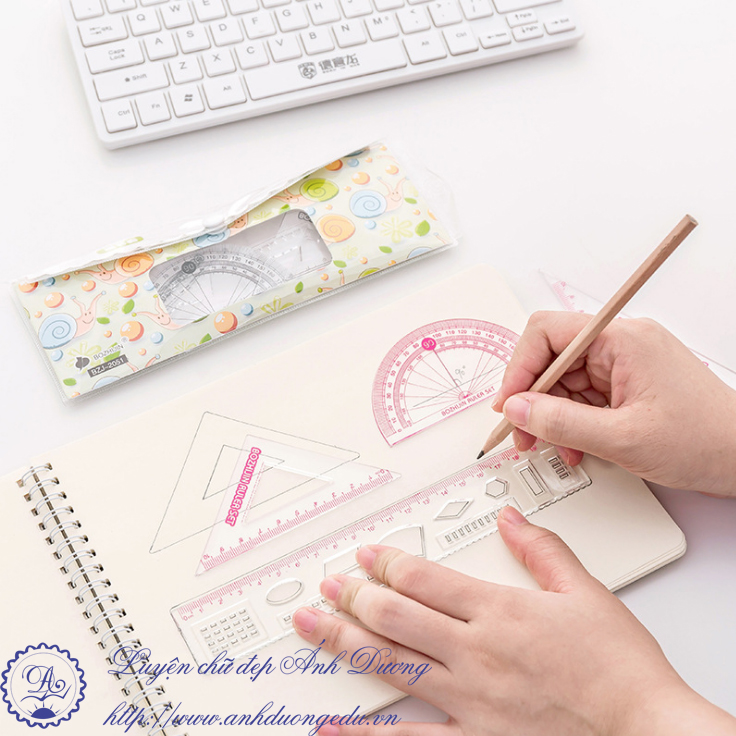 Bộ ê ke thước kẻ BZJ 2030