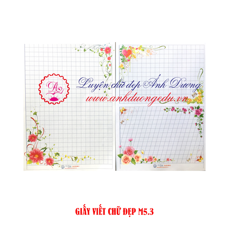 Giấy LCĐ - M5.3 (mặt ô li đứng/ mặt chia hai)