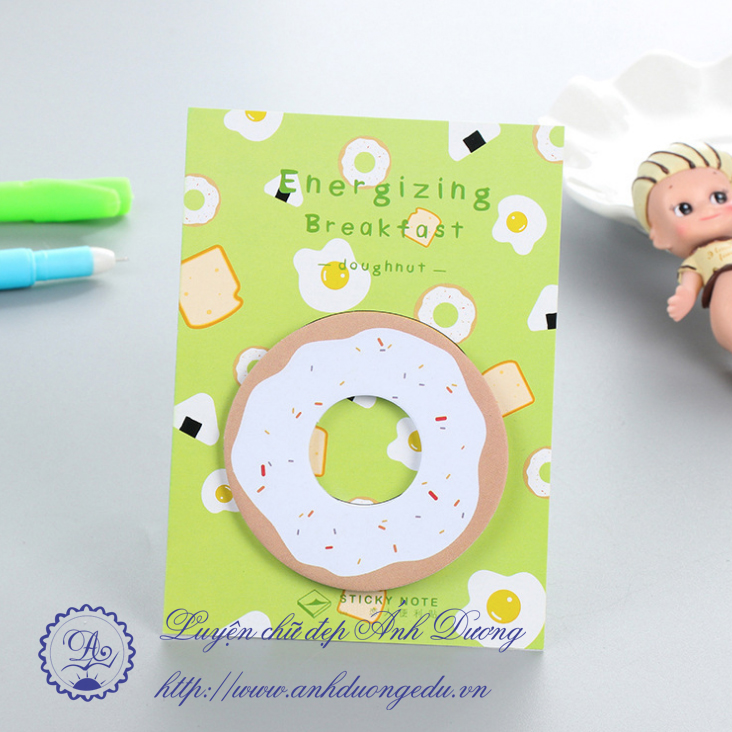 Giấy note Breakfast