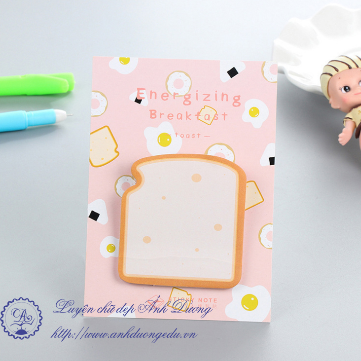 Giấy note Breakfast