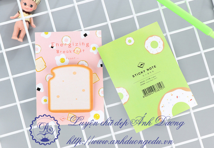 Giấy note Breakfast
