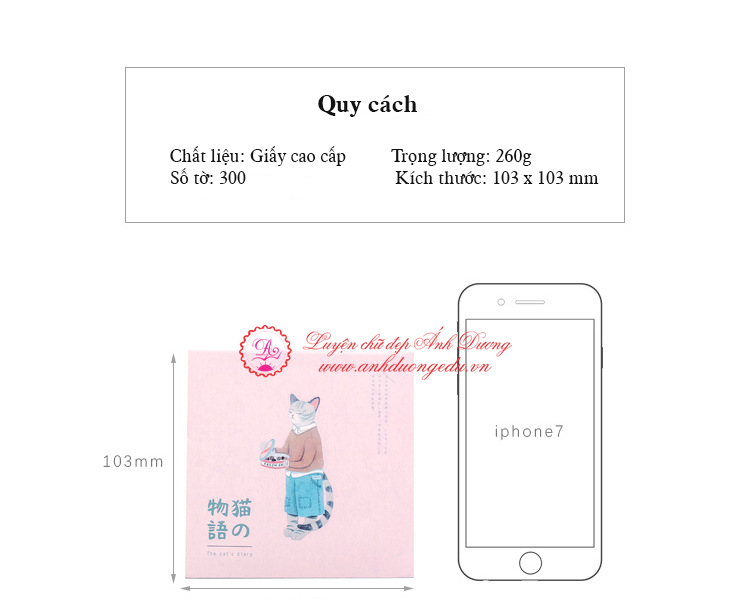 Giấy note cuốn sổ xé Junbei BQB150
