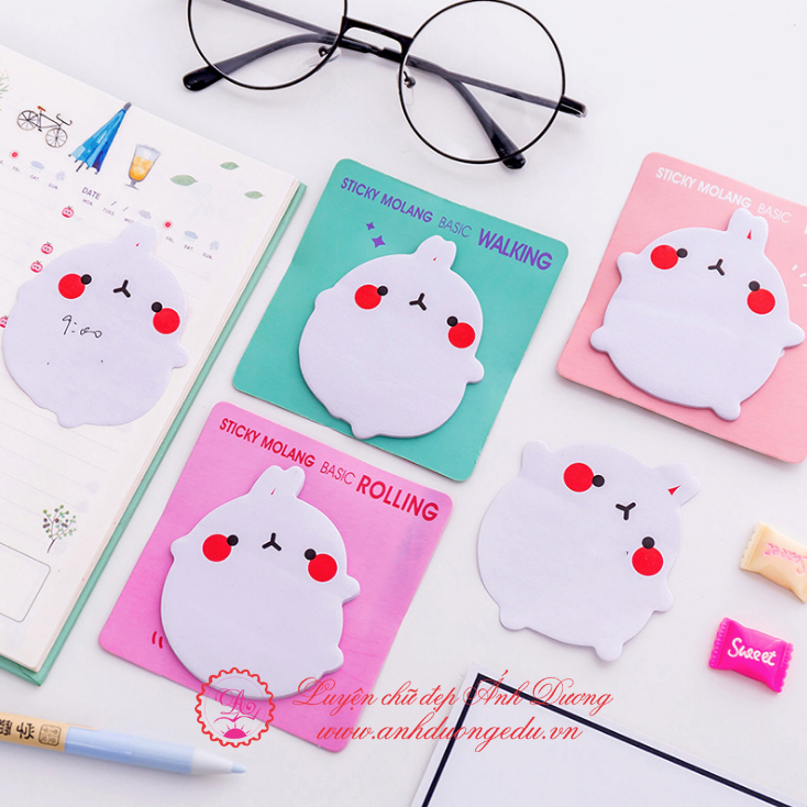 Giấy note sticky molang