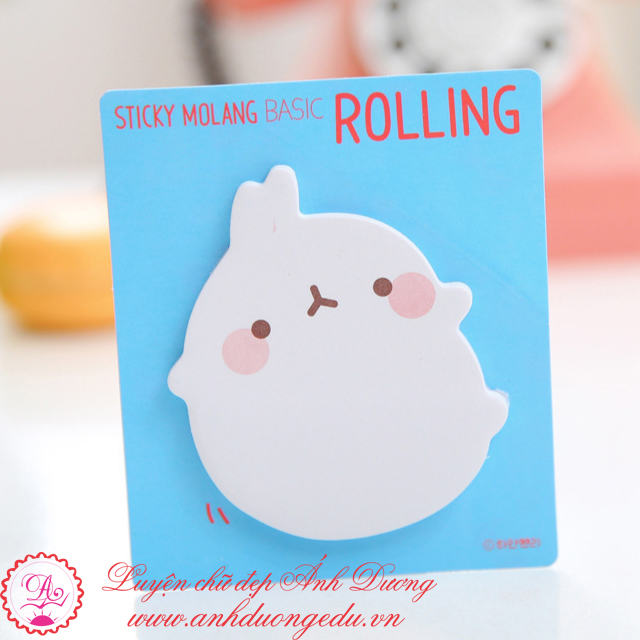 Giấy note sticky molang