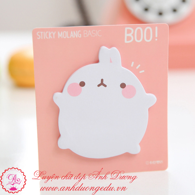 Giấy note sticky molang