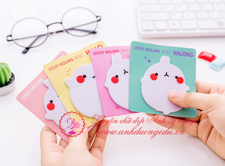 Giấy note sticky molang