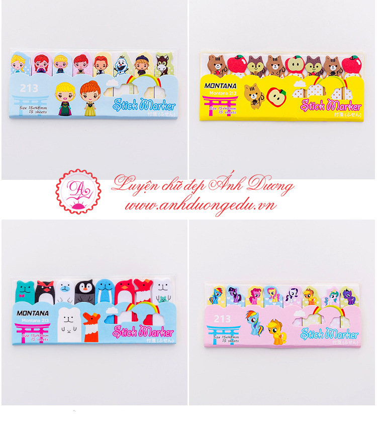 Giấy note thú cưng Montana
