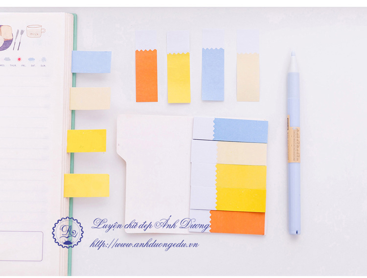 Giấy Sticky Notes 5 thẻ 5 màu Junbei JB008