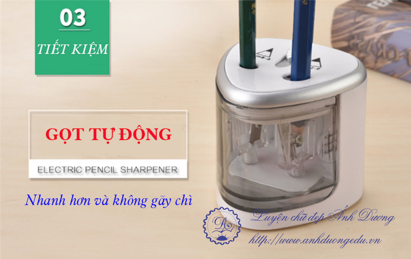 Gọt chì tự động chạy pin 2 lỗ Tenwin