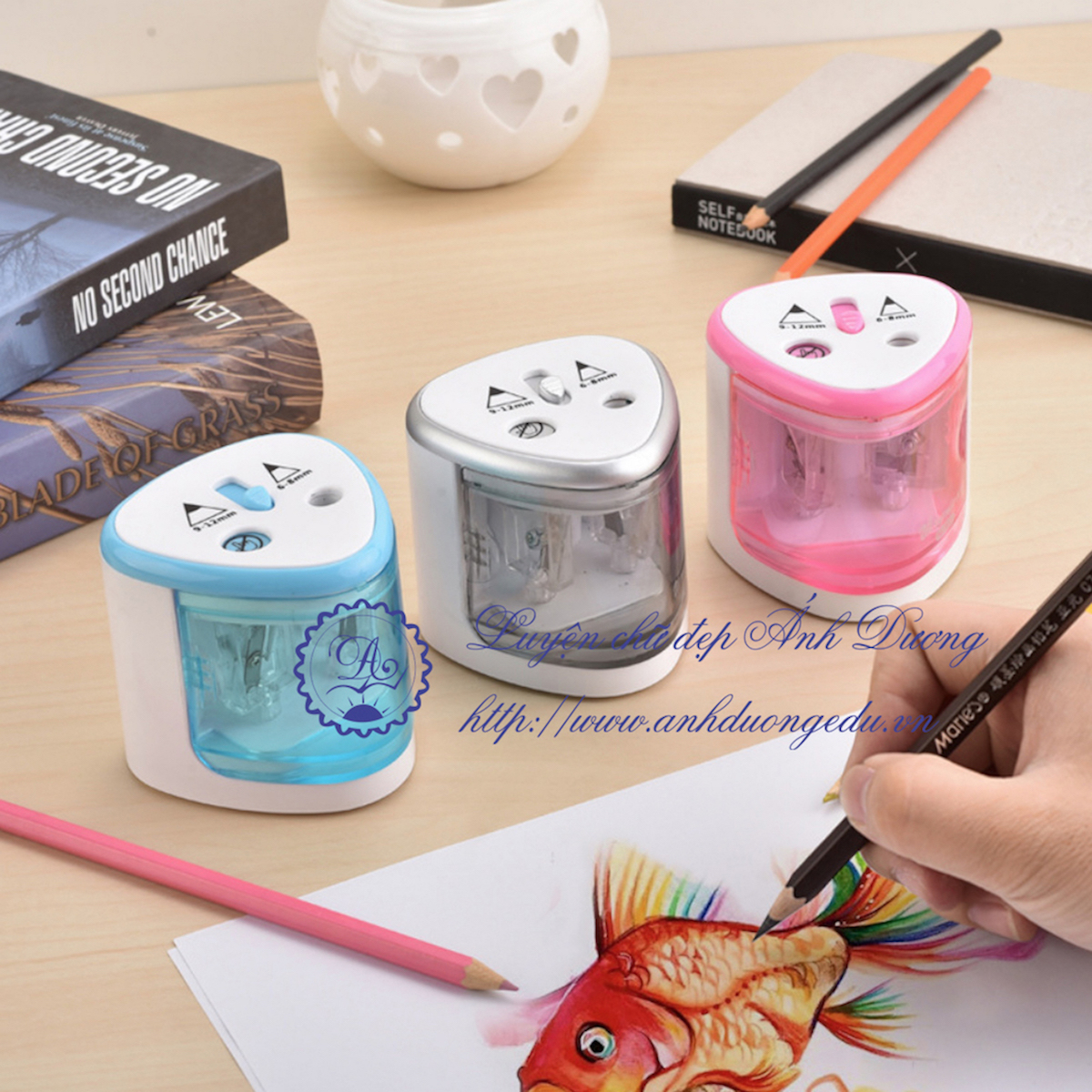 Gọt chì tự động chạy pin 2 lỗ Tenwin