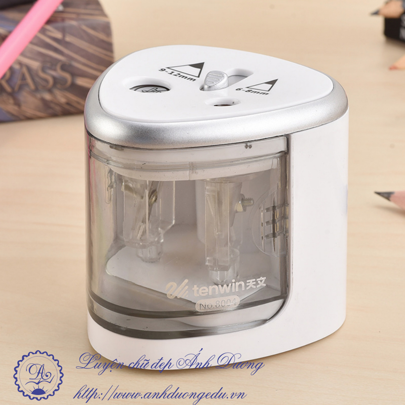 Gọt chì tự động chạy pin 2 lỗ Tenwin
