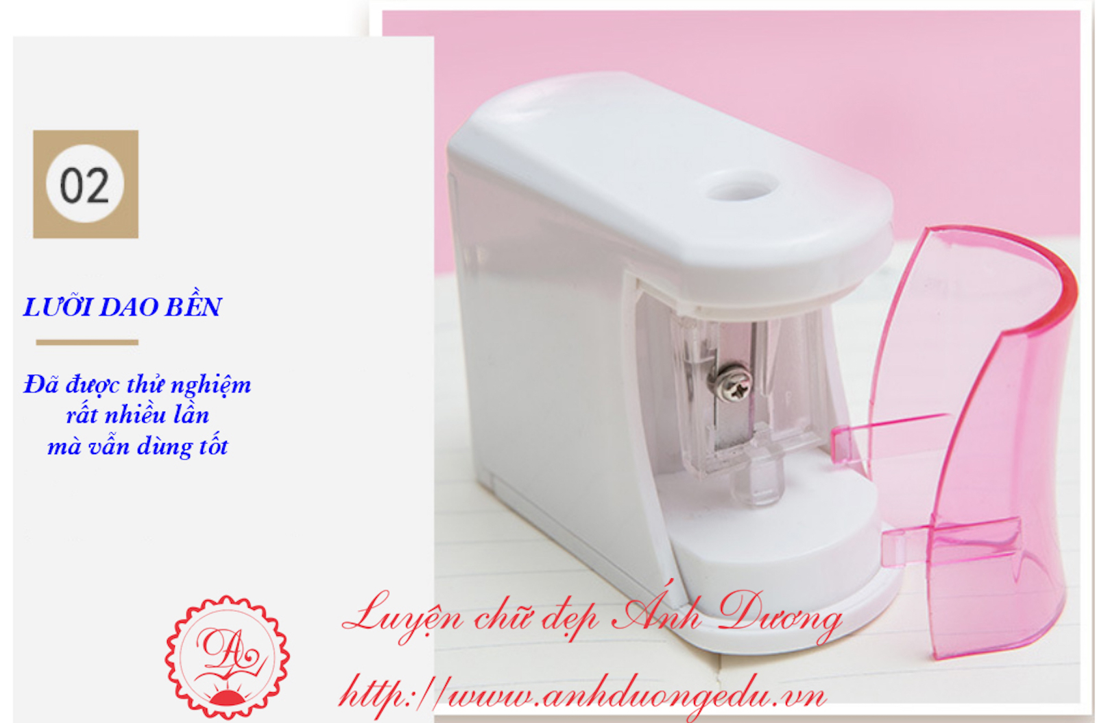 Gọt chì tự động chạy pin Huisheng