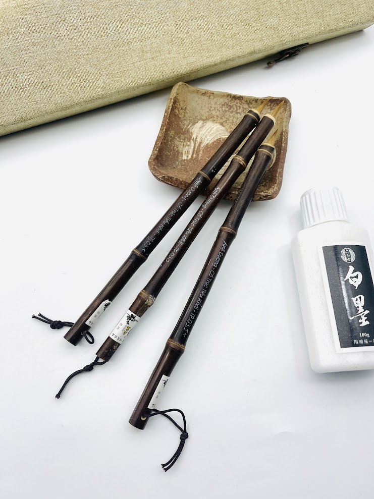 TP03.5 Cổ trúc Tiểu Khải (bút thư pháp Lang hào)