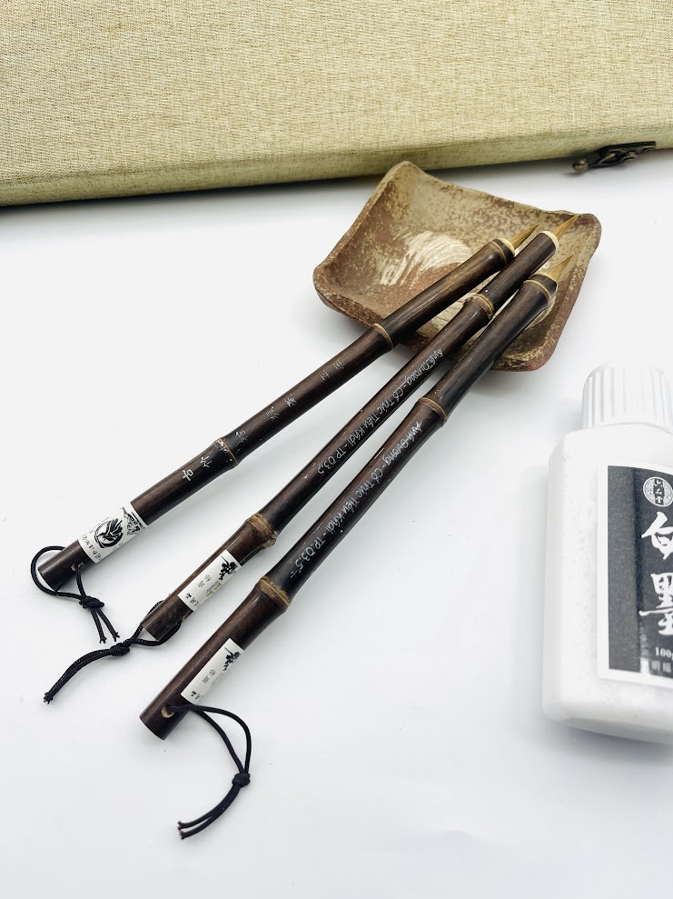 TP03.5 Cổ trúc Tiểu Khải (bút thư pháp Lang hào)