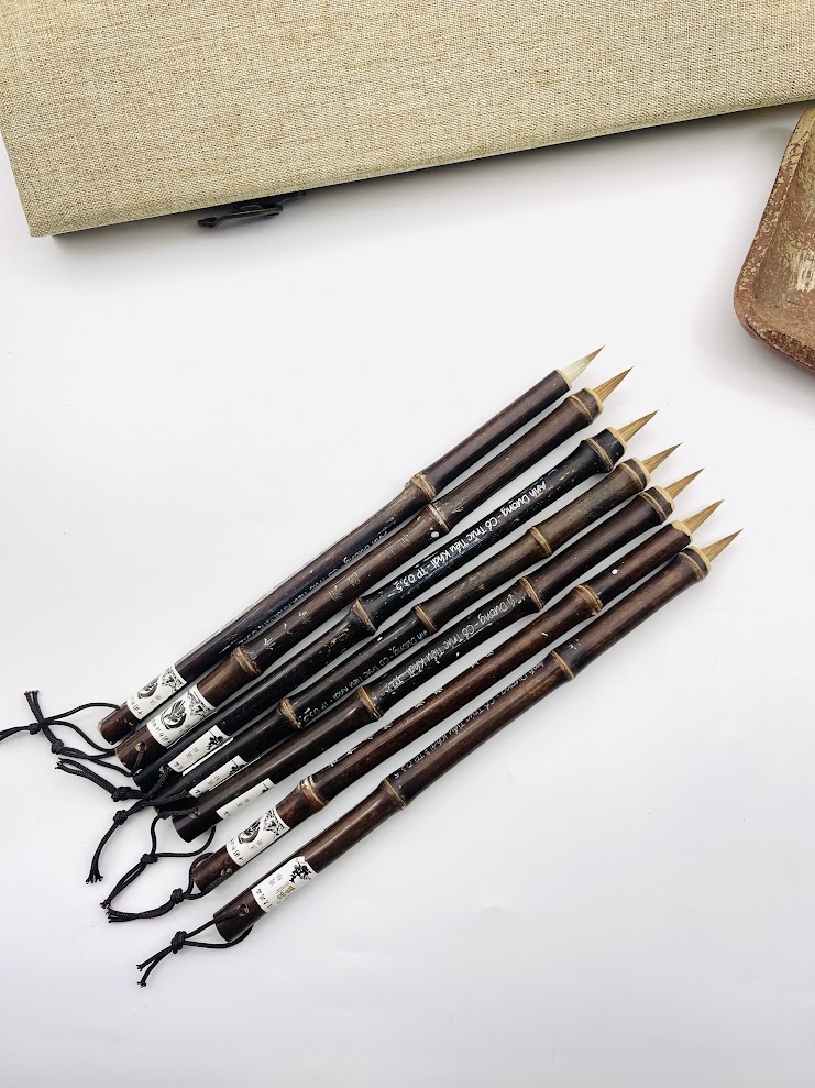 TP03.5 Cổ trúc Tiểu Khải (bút thư pháp Lang hào)