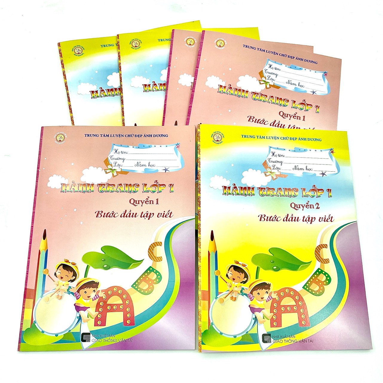 Vở Mầm non - Q1: bước đầu tập viết