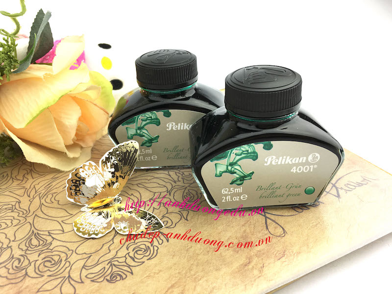 Mực lọ Pelikan - xanh lá