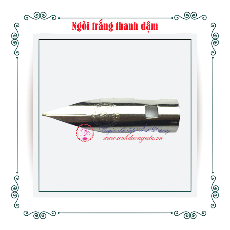 Ngòi trắng - 01 (Thanh đậm)