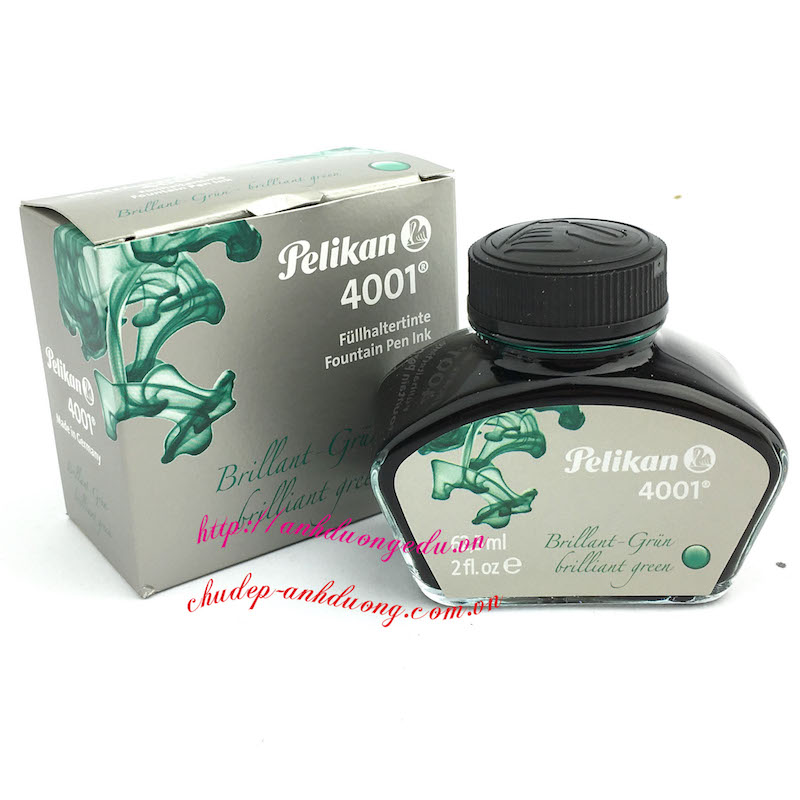 Mực lọ Pelikan - xanh lá