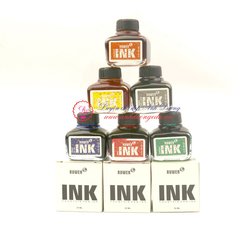 Mực kim tuyến - Ruwen ink 35ml