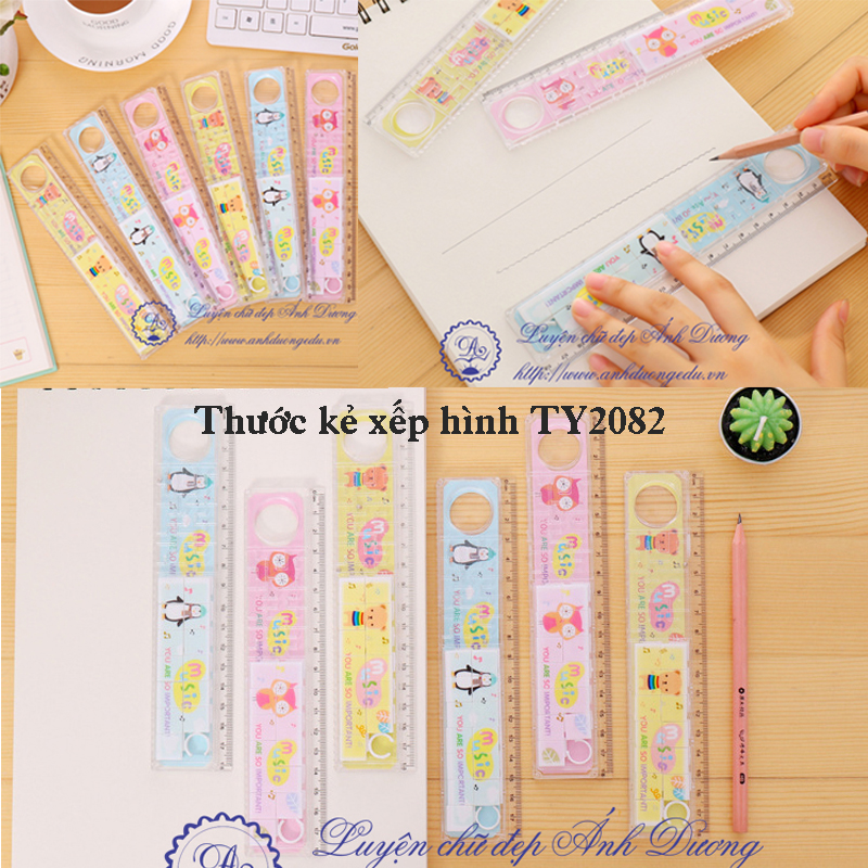 Thước kẻ xếp hình TY2082
